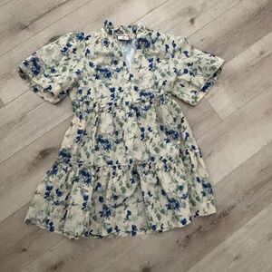 Tuckernuck dress small blue floral